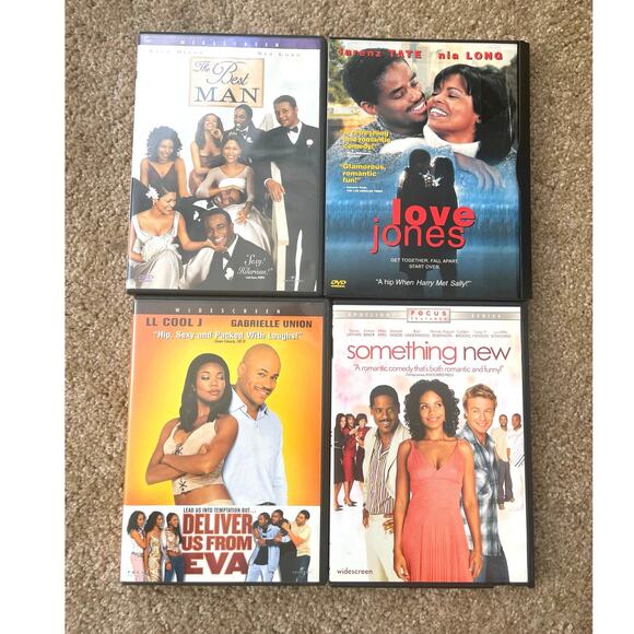 DVD Bundle African-American Romcom Movies - LOVE JONES, BEST MAN - Picture 1 of 2